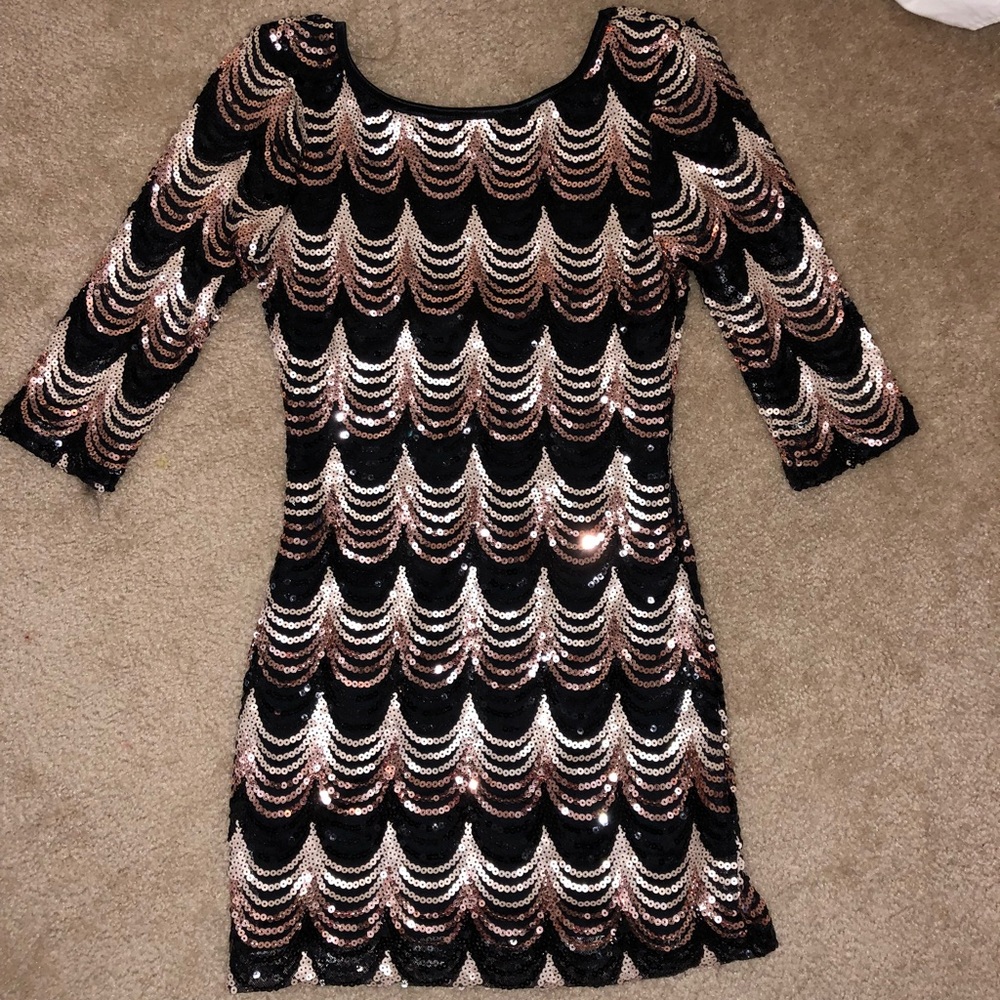 Size small super mini sequin dress